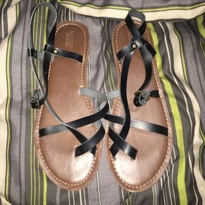Target brand strappy sandals